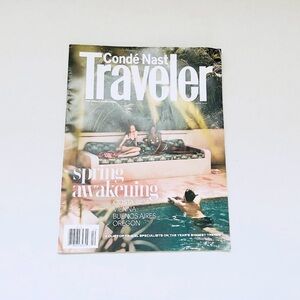 ⭐️5 For 25⭐️ Condé Nast Traveler Magazine - April 2025 - Spring Awakening
